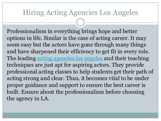 Acting Agencies Los Angeles acting-agencies-los-angeles
