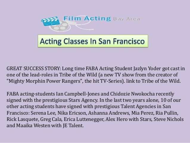 Acting Classes In San Francisco