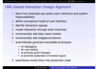 Action-Driven Design of User Interfaces | PDF