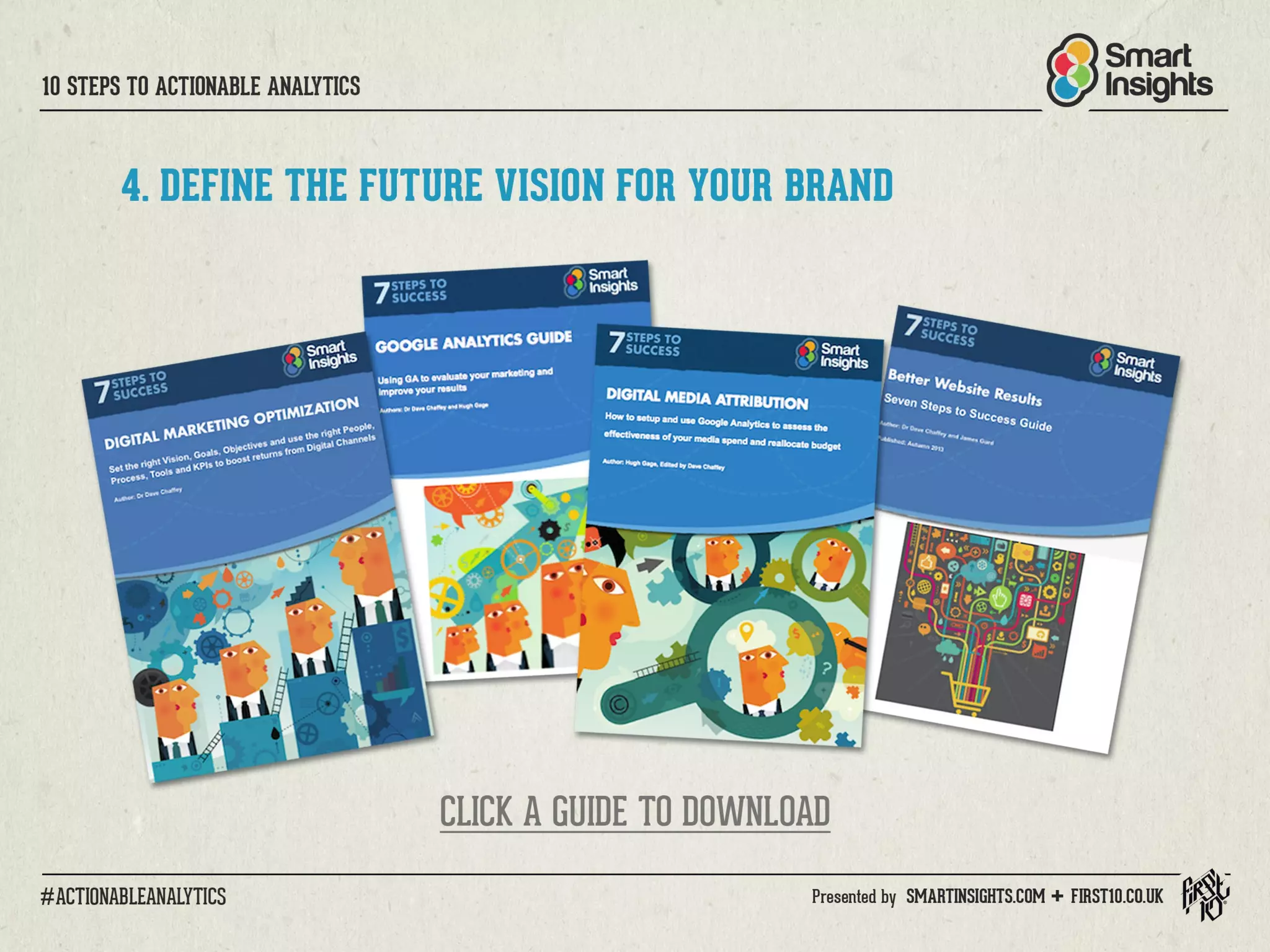 10 Steps to Actionable Analytics for Digital Marketing