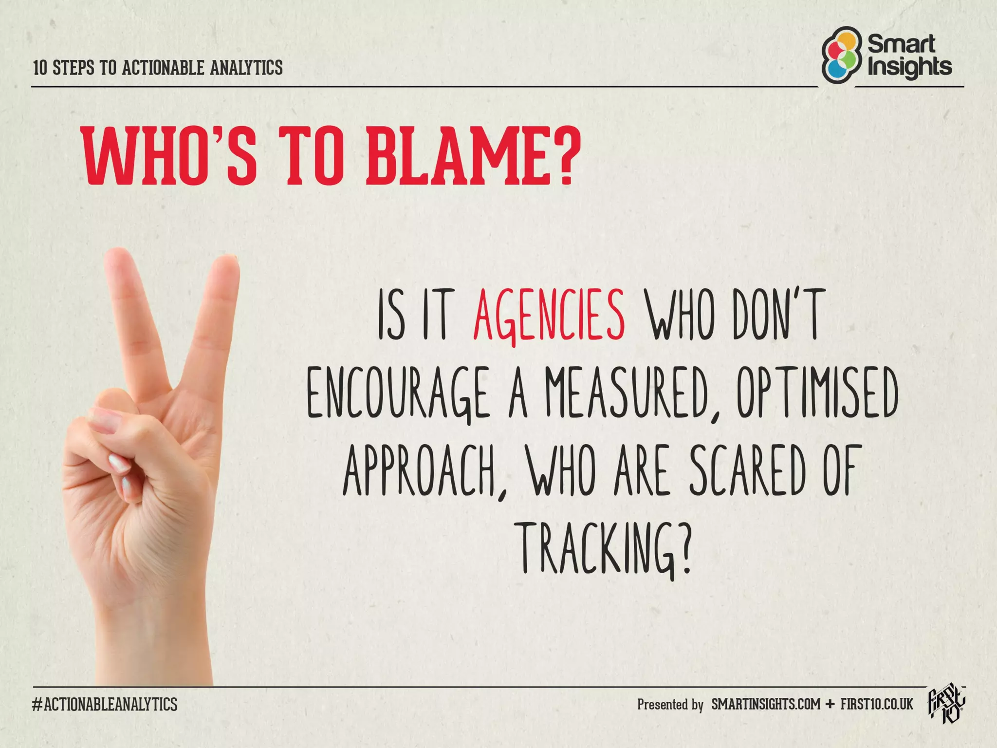 10 Steps to Actionable Analytics for Digital Marketing