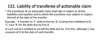 Comprehensive Guide to Actionable Claims and Their Transfer under Law ...