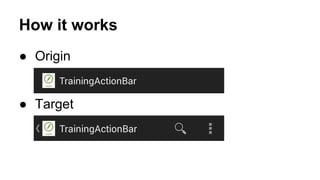 How it works
● Origin
● Target
 