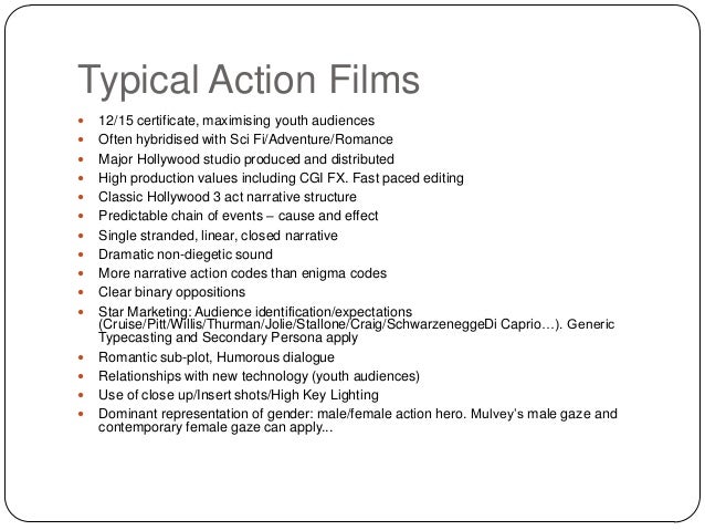 Action codes and conventions