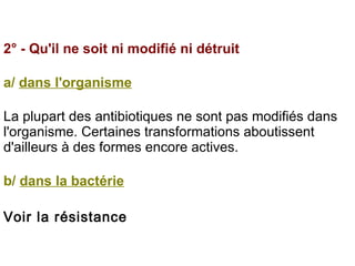Action Des Atb1 | PPT