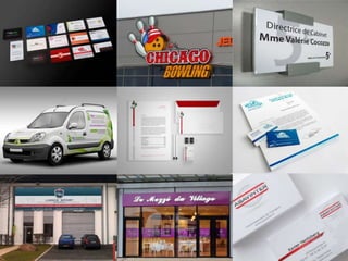 2ème étape
EnseignesCartes de visite
Signalétique
intérieure
Marquage
véhicules
Papeterie Charte graphique
Signalétique
extérieure
Marquage
vitrines
Logo
 