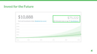 Invest for the Future
 