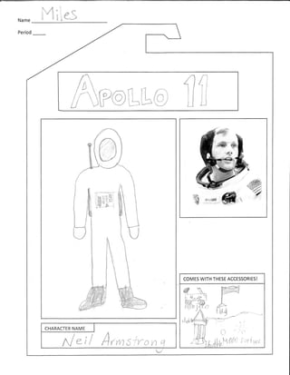 Samples of Student Work - Action Figure Biographies