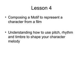 Film Music - a powerpoint presentation for film music | PPT