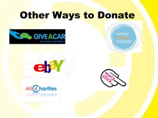 Other Ways to Donate
 