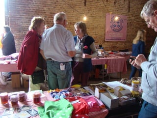 • Photo of Angela Barker at the Westergate
  Summer Fair
 