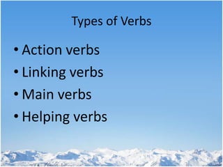 Action link help verbs