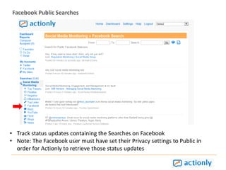 Note: Actionly can only pull data for the Search from the date entered into the systemTop TweetsTrack top tweets for your Search in any language refreshed every 10 minutes