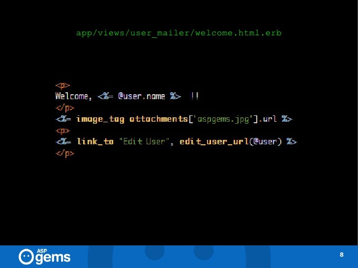 ActionMailer in Rails 3