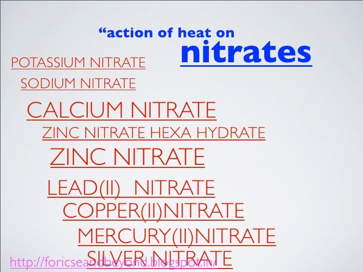 heating lead nitrate Lead nitrate on heating decomposes to lead monoxide, nitrogen dioxide and oxygen 2pb(no3)2 = 2pbo + 4no2 + o2 no2 is liberated, along with oxygen, as a reddish. heating lead nitrate Lead nitrate on heating decomposes to lead monoxide, nitrogen dioxide and oxygen 2pb(no3)2 = 2pbo + 4no2 + o2 no2 is liberated, along with oxygen, as a reddish.
