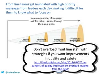 @HelenBevan @ActiononAandE #ActiononA&E
Front line teams get inundated with high priority
messages from leaders each day, ...