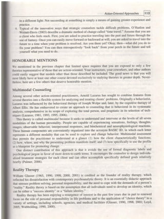 Action oriented approach is about the different orientations on ...