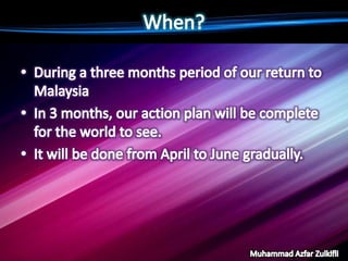 Action Plan (KIZUNA COHORT 3)