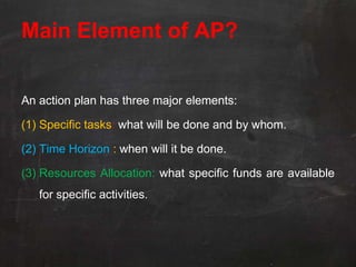 Action plan | PPTX