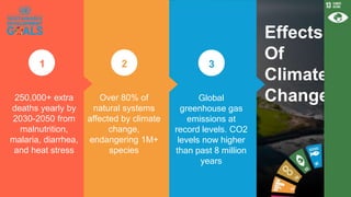 Sdg climate action goal 13 which is very much important | PPTX