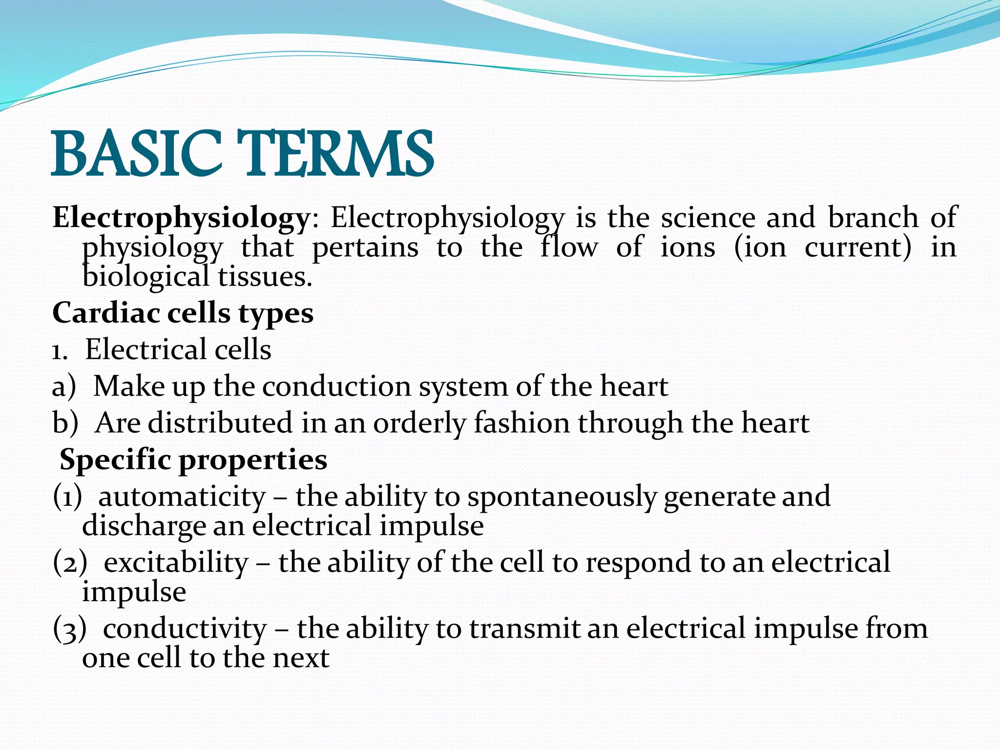 Action potential in cardiac cell | PPTX