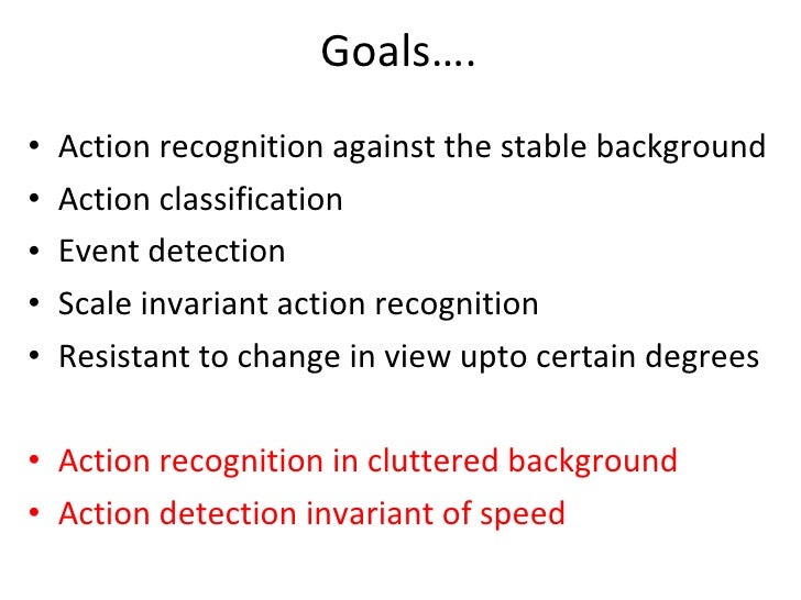 Features recognisation from thesis