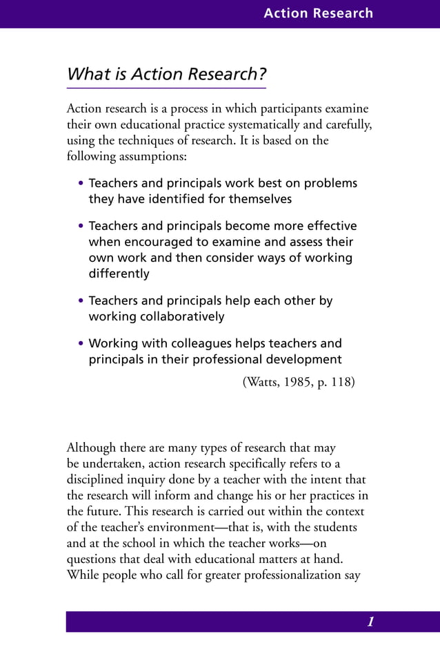 Action research | PDF