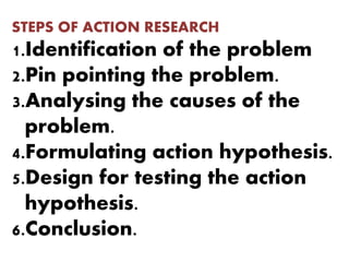 Action research | PPTX