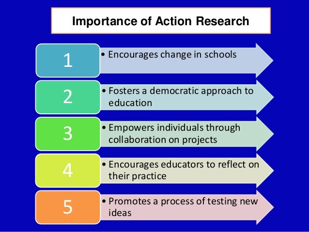 what is the importance of action research in education