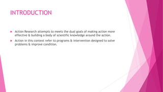 Action research | PPTX