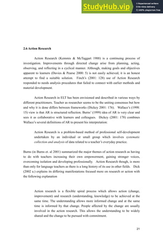 Finding Action Action Research Collection Of Modules | PDF