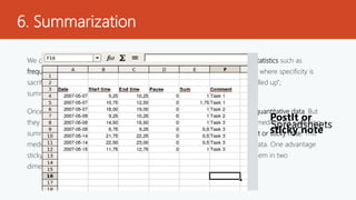Action research data analysis | PPTX
