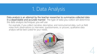 Action research data analysis | PPTX
