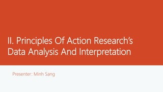 Action research data analysis | PPTX