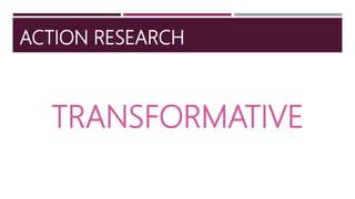 Introduction to Action Research for Teachers | PPTX