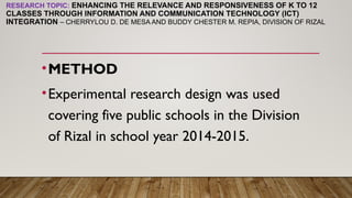 SAMPLE ACTION Research methodology PRESENTATION | PPTX