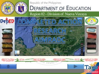Region 02 - Division of Nueva Vizcaya
DEPARTMENT OF EDUCATION
Republic of the Philippines
 