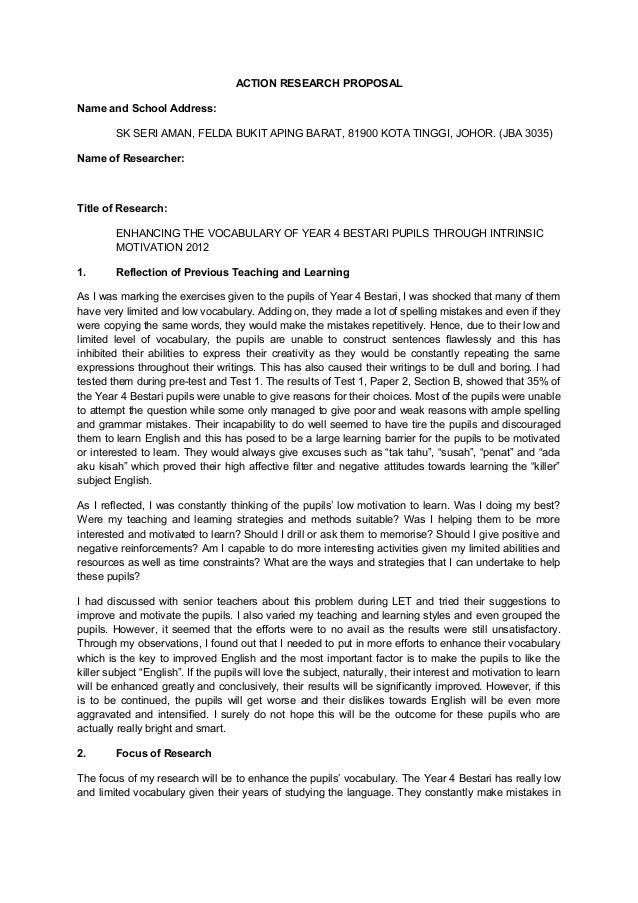 Distributed database research proposal