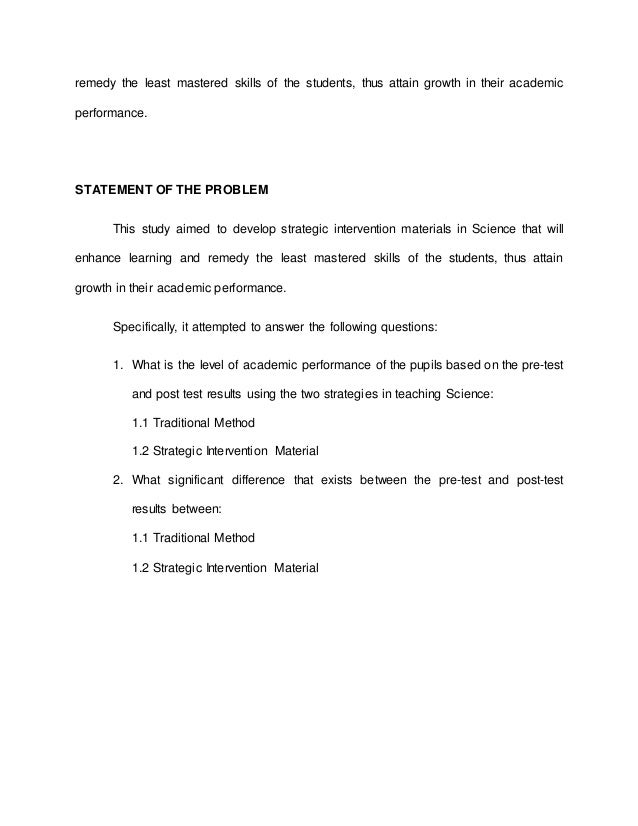 Student achievement essay