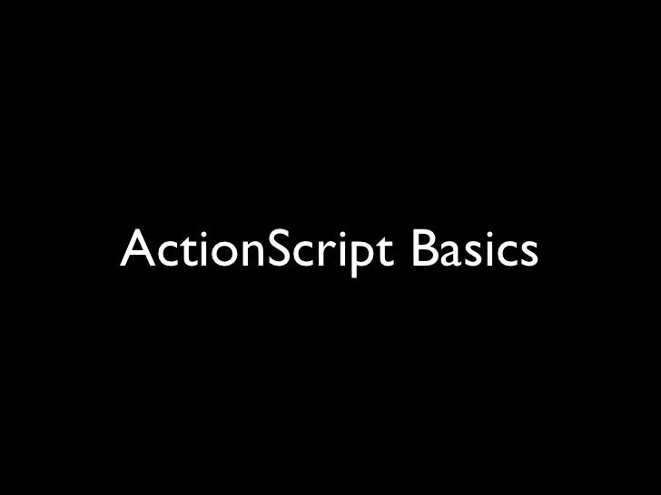 Flash Actionscript 3.0 Flash Actionscript 3.0