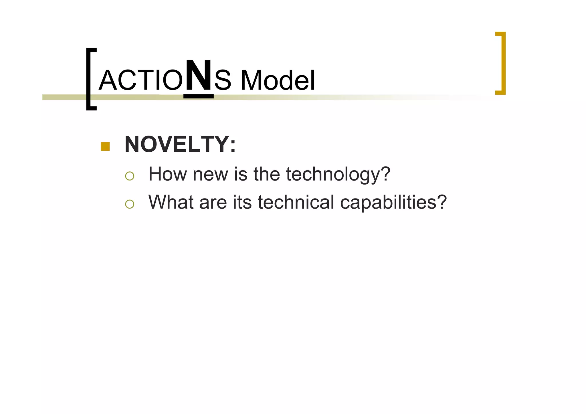 ACTIONS Model