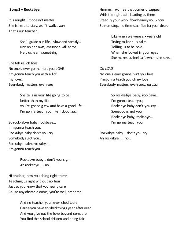 Action song lyric Action song lyric