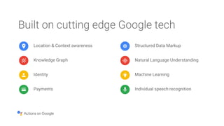 Google Assistant - Why? How? Slide 6