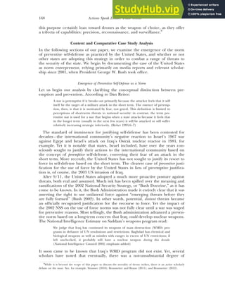 Actions Speak Louder Than Words Preventive Self-Defense As A Cascading ...