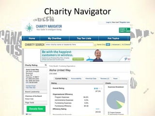 Charity Navigator

 