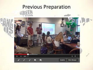 Previous Preparation

 