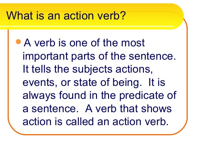 what is an action verb koni polycode co