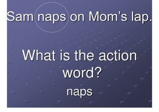 Action Words