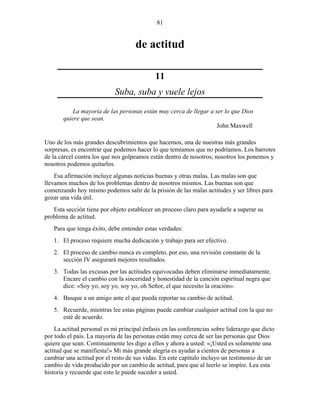 Actitud de vencedor libro