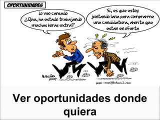 Ver oportunidades donde
quiera
 